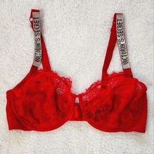 New!Victoria Sectrets Very Sexy Unlined Demi Lace Bra